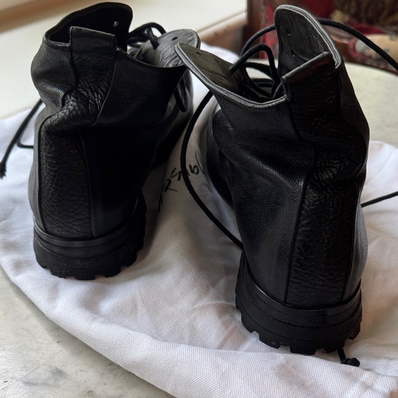 Marsell Black Leather Men’s Boots - Picture 4 of 5